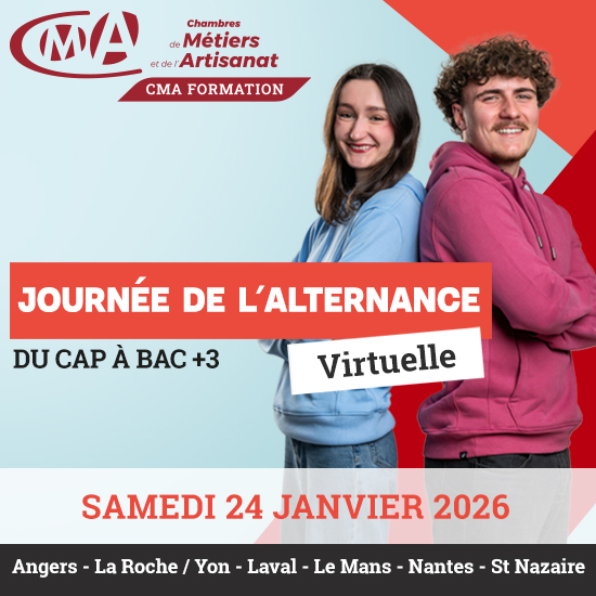 Journée de l'alternance virtuelle 2026 -Pays de La Loire 